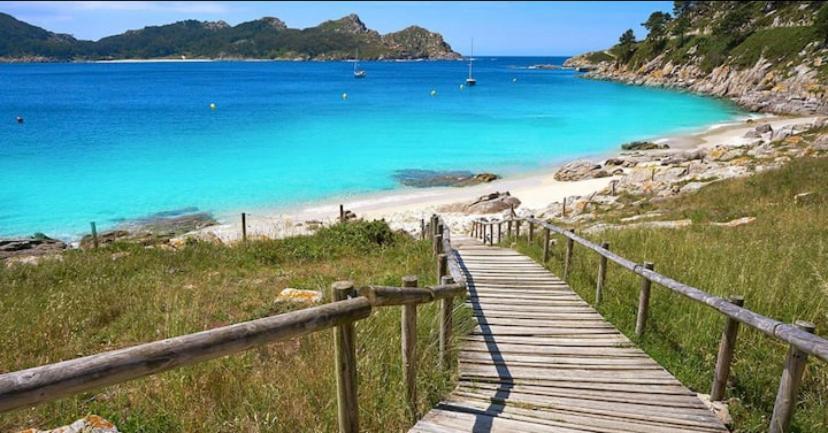 Atico Playa A Xunqueira - Moana, A 15 Min De Vigo Apartment Екстериор снимка